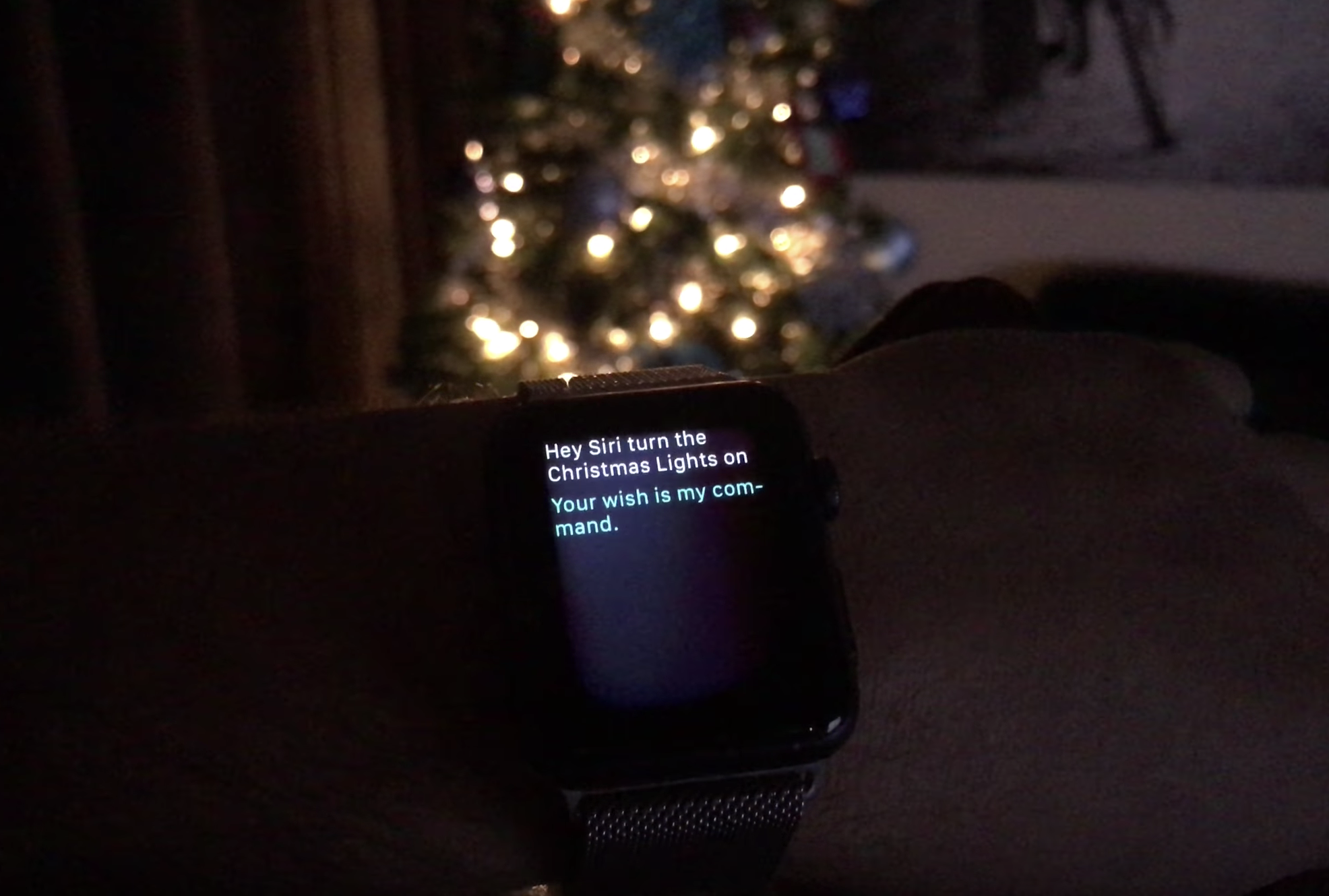 Siri Apple Watch to Indigo Home Automation